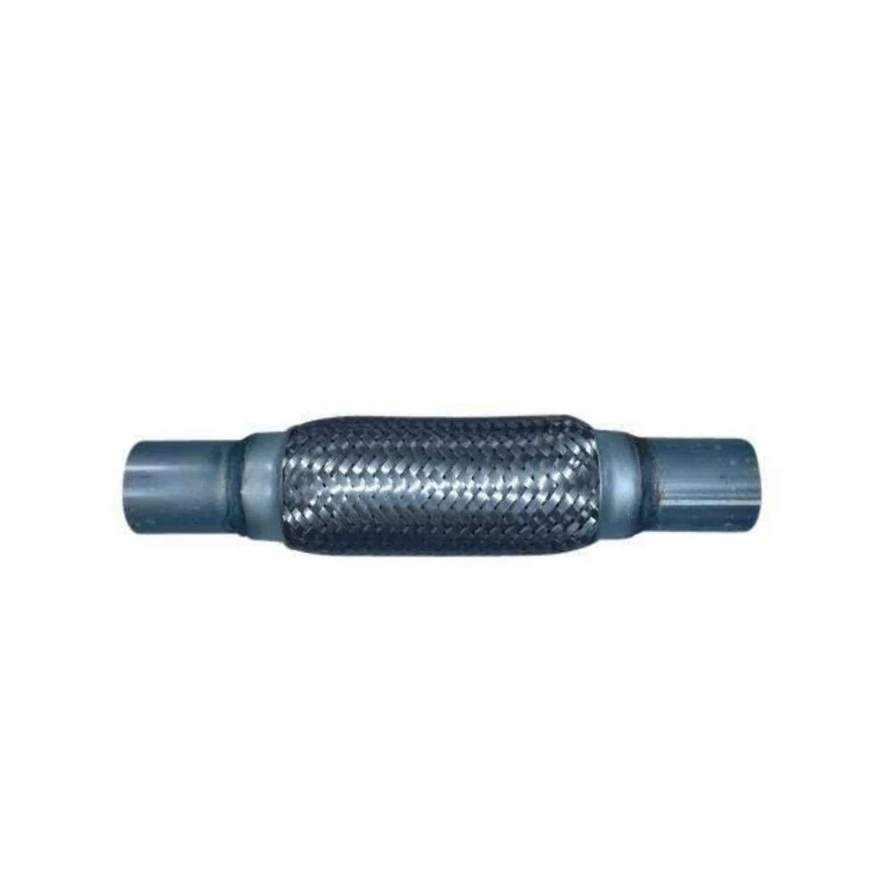 Exhaust Flex Pipe 1.75 x 8 Ends Stainless Steel Double Braided